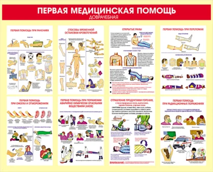 Стенд «Первая медицинская помощь доврачебная»