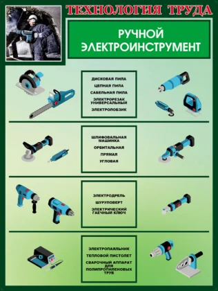 Ручной электроинструмент