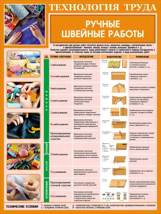 Ручные швейные работы