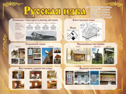 Стенд «Русская изба»