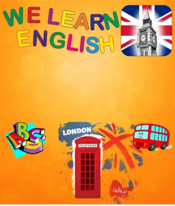 Стенд для кабинета английского языка «We Learn English»
