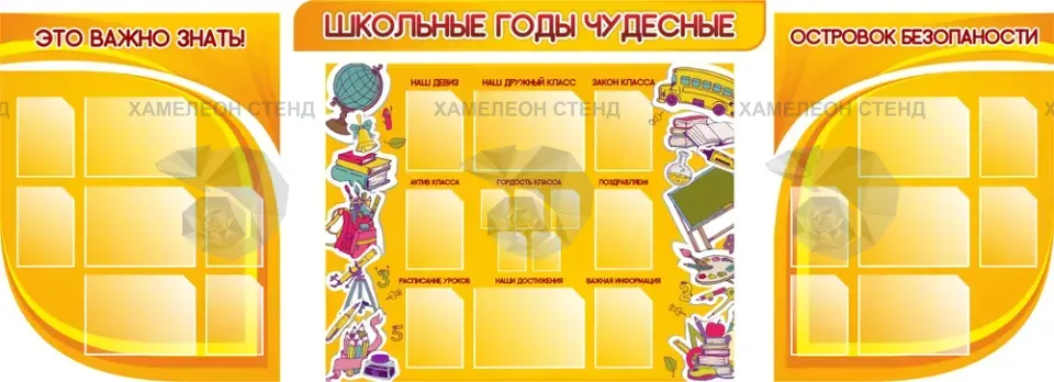 Комплект информационных стендов для класса